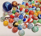 Vintage Barnyard Marble Find 90 Marbles