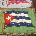 Lot Of  8   Country Tobacco Felt Flags Large Size 10 1 2 X 7 1 4 Early 1900   s