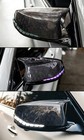 For 14 24 Infiniti Q50 Q60 M Style Honeycomb Carbon Fiber Mirror Cap Replacement