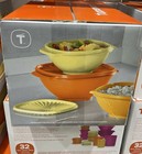 Tupperware Heritage Collection 32 Pcs Food Storage Container Set Orange 1972979