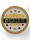 Dealer Poker Card Weight Guard Protector Metal Coin With Case   Pouch Usa Seller