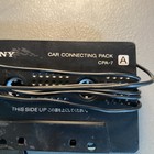 Sony Cpa-7 Car Connecting Pack Cassette Adapter 3 5mm Aux Jack Black Vintage