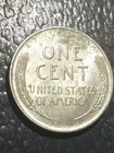 1943 Steel Wheat Penny Rare Major Die Clash Error- Lincoln Face Clash On Reverse