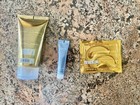 Lot Of 3 Face Masks Beauty Box Ipsy 24k Gold Infused Aceology Eye Mask Boxycharm
