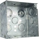  10 Pc Lot  Electrical Box  Square  4  X 4  X 2-1 8   30 3 Cu  In