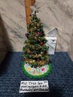 Dollhouse Miniature 7 christmas Tree Set  10  working Lights 