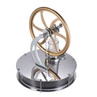 Diy Low Temperature Stirling Engine Motor Steam Heat Stainless Steel Model A