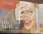 Vintage Tv Guide 2002 X-files Ally Mcbeal Detroit Edition