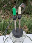 Antique Physics Vacuum Cloche W  Bell  Jar Dome Science Experiment Acoustics Old