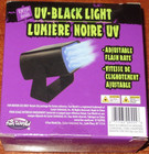 New - Intense Led Uv-black Light   fun World  - Sealed