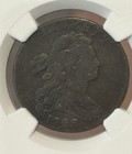 1798 Draped Bust Large Cent 2nd Hairstyle Original Early Colonial Ngc F15