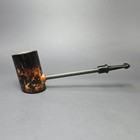 Mbsd Meerschaum Deluxe Smooth Poker Block Meerschaum Pipe  New