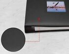 Self Adhesive Page Leather Photo Album Holds 3x5 4x6 5x7 8x10 Black  40 Pages