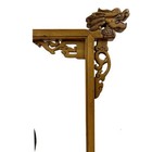 Early 20th Century Antique Chinese Table Gong With Dragon Stand