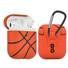 For Apple Airpods Case 1 2 Leather Protector Shockproof Full Cover   Keychain