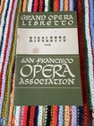 Lot Of 10 Vintage Opera Libretto - San Francisco Opera   More