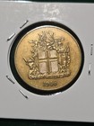 1946 Iceland 2 Kronur Coin In Au Condition Great Coin For Collectors 