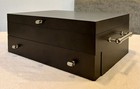Reed   Barton Silverware Flatware Storage Chest Espresso Mahogany Wood Case box