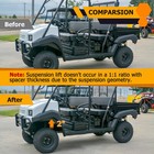 2x Front 2  Lift Leveling For Kawasaki Mule 2510 3010 4010 4000  1-1 2   Spacer