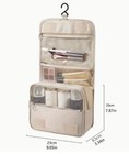 Travel Toiletry Bag Makeup Hanging Organizer Choice Color Multiple Pockets Zips