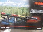 Z Scale marklin   81466 Set  Burlington 2-8-2 Locomotive   Tender W 4 Cars read