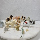 Vintage Porcelain Miniature Dog Figurines Misc Size Breed Lot Of 30 