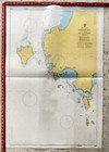 Admiralty 3727 Approaches To Ao Sattahip Genius Nautical Maritime Wall Map Chart