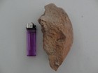 Antique Mongolian Tibetan Buddhist Hand Made Clay Tsa Tsa  Fragment