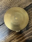 Vintage Rex Fifth Avenue Gold Tone Ladies Powder Compact-beautiful Design