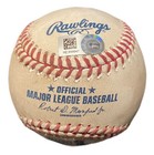 Alex Reyes Signed Mlb Debut Game Used Baseball Cardinals Mlb Hologram - Proof