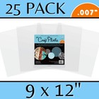 Grafix Ultra Clear  007  Craft Plastic Film Sheets 9x12  25-pack Durable Archiva