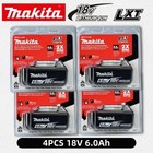 4-pack Geniun Makita Bl1860b 18v Lxt 6ah Lithium-ion Rechargeable Batteries New