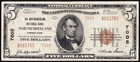 Very Nice  scarce  Bold   Crisp Vf 1929  5 Northumberland  Pa National Banknote 