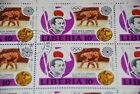 Wrestling Yanagida - Japan  Olympic Games Munich  Liberia 7 X Sheet Of 12