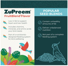 Zupreem Fruitblend Bird Pellets  Daily Bird Food For Cockatiel  Lovebird  Quaker