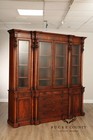 Ralph Lauren  weathersby  Monumental Carved Mahogany Bookcase
