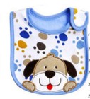 Baby Feeding Bib Cartoon Cotton Soft Saliva Towel Toddler Waterproof Style