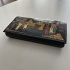 Vintage Russian Lacquer Box Palekh Hand Painted 5 5x3x1