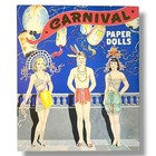 Vintage Original 1944 Carnival Paper Dolls Uncut Saalfield Masquerade Parade