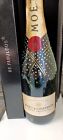 Moet   Chandon Imperial Brut Champagne 750ml Swarovski Bottle Bling Empty Rare