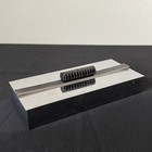 Chase Art Deco Studio Chrome Bakelite Brass Tobacco Cigarette Box Nessen Vtg