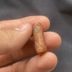 Unique Old Roman Carnelian Intaglio Stone Cyclical Seal Bead 