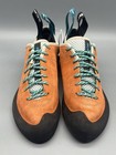 Scarpa Helix 70005-002 Women   s 8 5 Orange Mountain Rock Climbing Shoes Lace Up