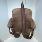 Domo Kun Plush Backpack Kawaii Character Brown Shoulder Messenger Bag