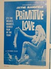 1964 Primitive Love Starring Jayne Mansfield Movie Press Release Kit page