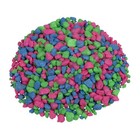 Glofish Aquarium Gravel  Pink green blue Mix  Complements Glofish Tanks  5