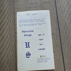 United States Specialist Gauge Stamp Perforation Gauge W  Instruction Booklet