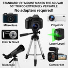 50  Professional Camera Tripod Stand For Dslr Canon Nikon Iphone With Carry Bag