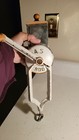 Vintage Antique    Cast Iron  Meat Grinder A S 800 Chopper Wood Top And Handle