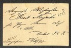 Straits Settlements Malaya Upss P7 Singapore To Wiesbaden Germany 1890